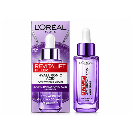 L'Oreal Revitalift Filler Hyaluronic Acid Anti Wrinkle Serum 30ml (Germany)