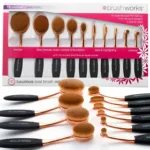 Brush Works Luxurious Oval Brush Set (China)