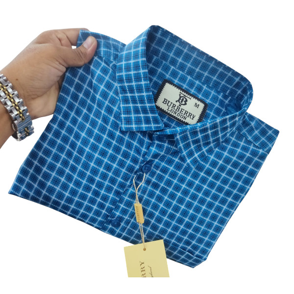 Premium Cotton Long Sleeve Check Shirt