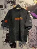 Men's Acid Wash Oversized Drop Shoulder T-Shirt, 220 GSM Pure Cotton