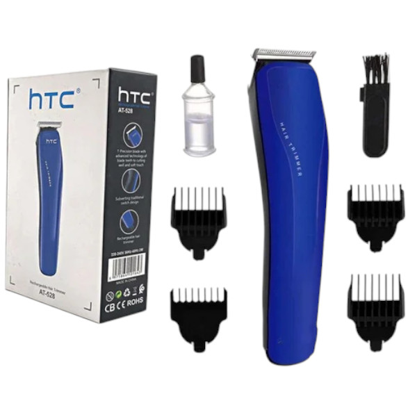 HTC AT-528 Beard Trimmer And Hair Clipper For Men - Blue