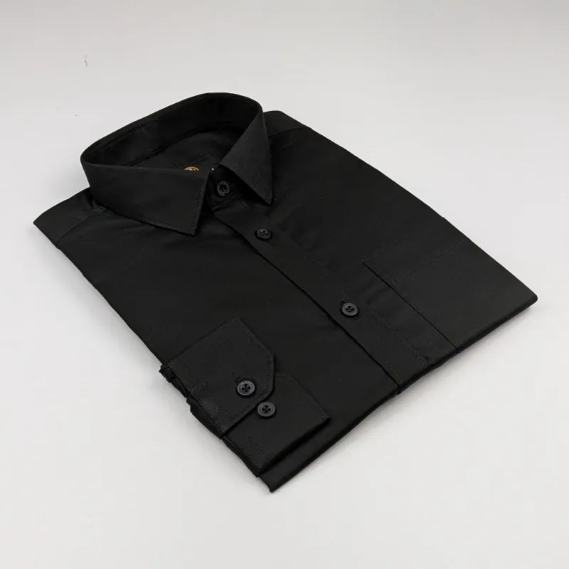 Premium Formal Shirt (Black)