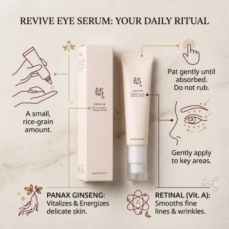 Beauty Of Joseon Ginseng Retinal Revive Eye Serum 30ml (Korea)