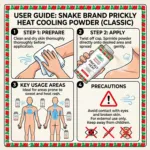 Snake Brand Prickly Heat Classic Original Cooling Powder 280g (Thailand)