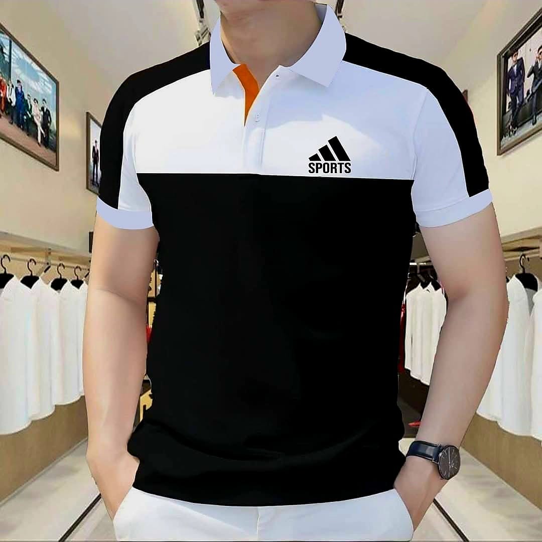 Men's Casual PK Cotton Polo Shirt, 210 GSM, Sizes M to XL, 2 Colours