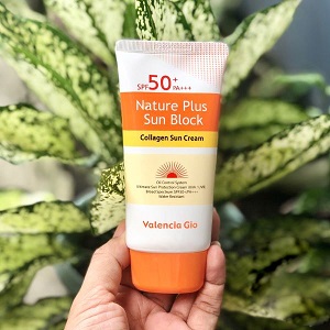 Valencia Gio Nature Plus Sun Block 70ml (Korea)