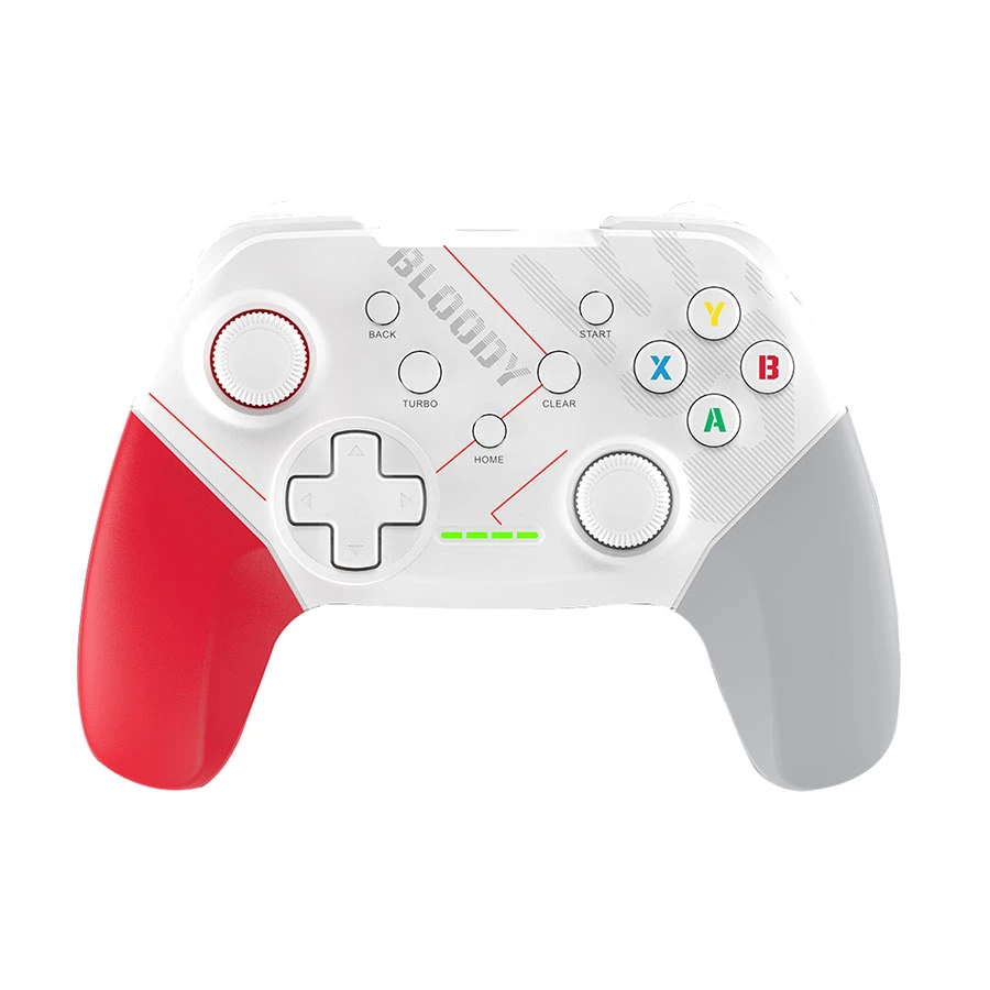 A4Tech Bloody GPW50 Dual Mode Wireless Gaming Controller Sports White
