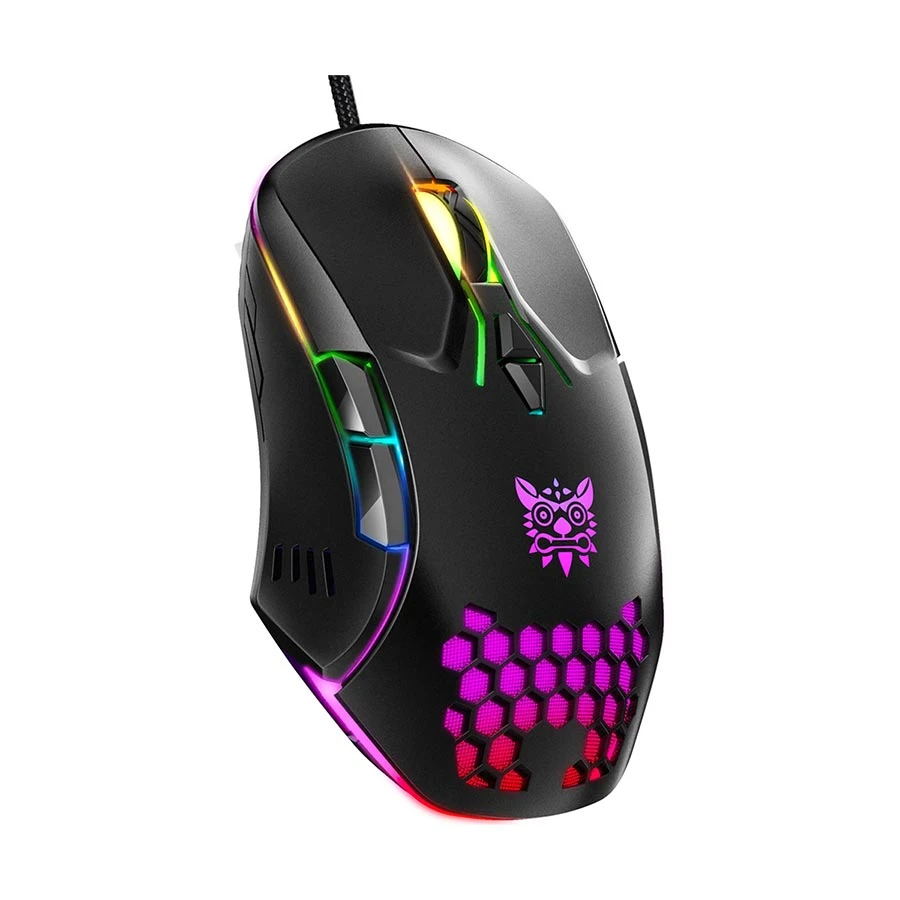 Onikuma CW902 RGB Wired Black Gaming Mouse