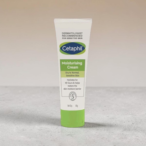 Cetaphil Moisturising Cream Dry to Normal, Sensitive Skin 80g (India)