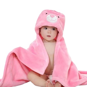 Newborn Wrap Blanket Cotton Fleece Blanket Children Bath Towel