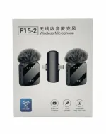 F15-2 2-in-1 Wireless Lavalier Microphone (Type-C + iPhone)