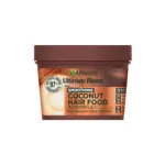 Garnier Ultimate Blends Smoothing Coconut Hair Food + Vitamin C,E,F Multi-Use Mask 400ml (Germany)