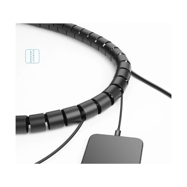 Ugreen 30818 1.5 Meter Black Mask Cable Organizer