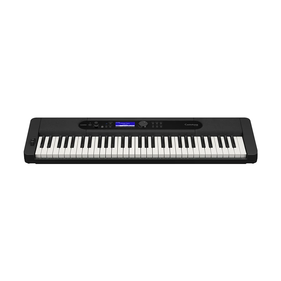 Casio CT-S400 Black Portable Musical Keyboard Piano without Adapter