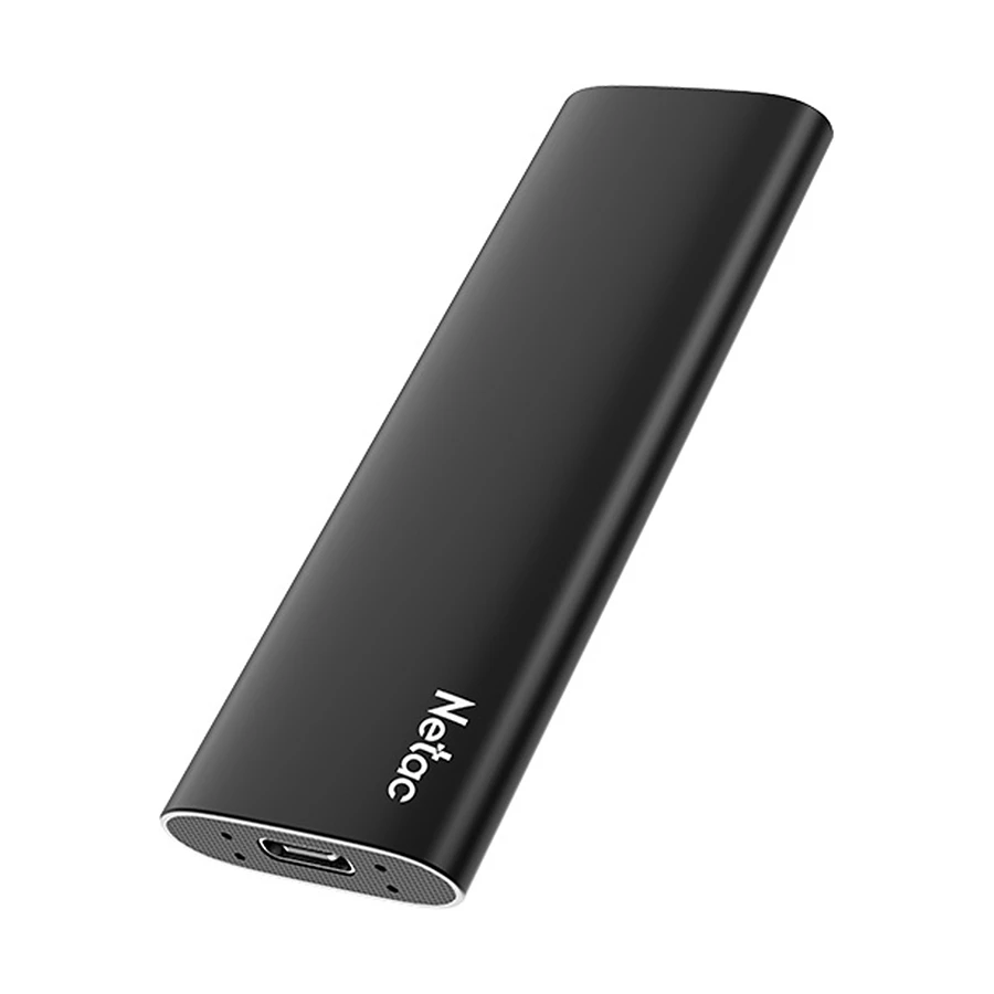 Netac Z Slim 250GB USB 3.2 Gen 2 Type-C Black Portable External SSD