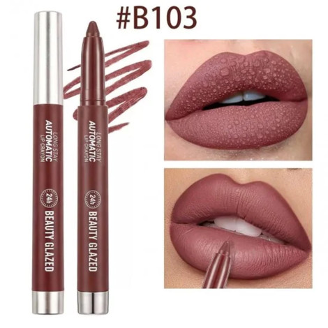Beauty Glazed Long Stay Automatic Lip Crayon - B103 Cinnamon (China)