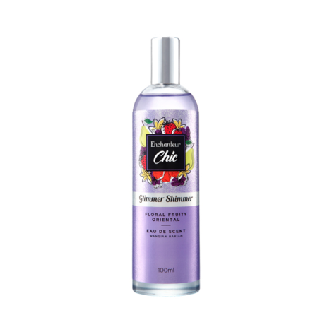Enchanteur Chic Eau De Scent - Glimmer Shimmer 100ml (Indonesia)