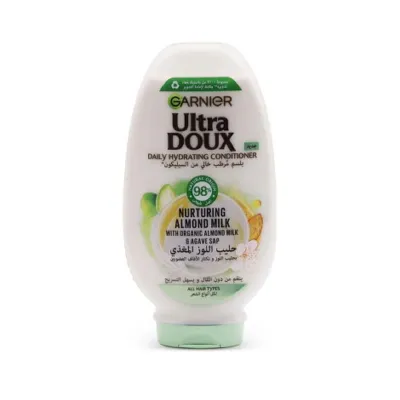 Garnier Ultra Doux Nourishing Almond Milk Daily Hydrating Conditioner 360ml (Egypt)