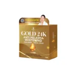 Precious Skin Gold 24K Anti-Melasma Whitening Collagen Facial Soap 50g (Thailand)