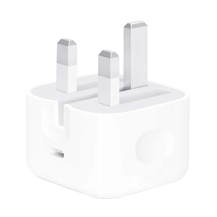 Apple 20W USB-C Charger White (3 Pin, UK)