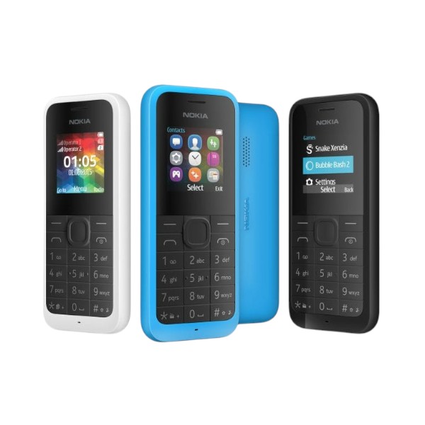 Nokia 105 DS (Refurbished) Mobile Phones