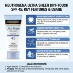 Neutrogena Ultra Sheer® Dry-Touch Sunscreen SPF45 88ml (USA)