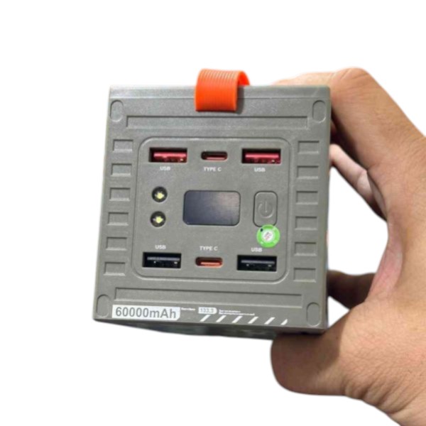 REMAX RPP-609 Container Series 60000mAh PD+QC Fast Charging Power Bank(PD 20W+QC 22.5W)