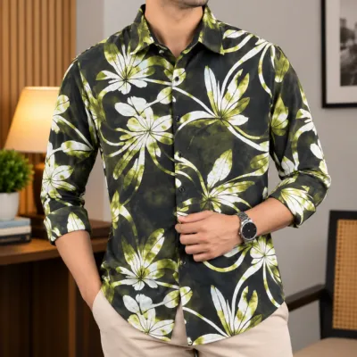 China Dubi Cotton Shirts for Men