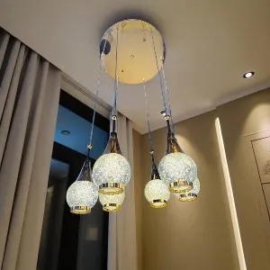 Qulik Modern Aurora Drops 3 Color Hanging Lights (QL-203A3-6)