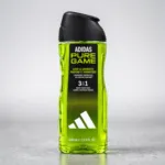Adidas Pure Game Deep & Aromatic 3 In 1 Fragrance Shower Gel 400ml (Spain)