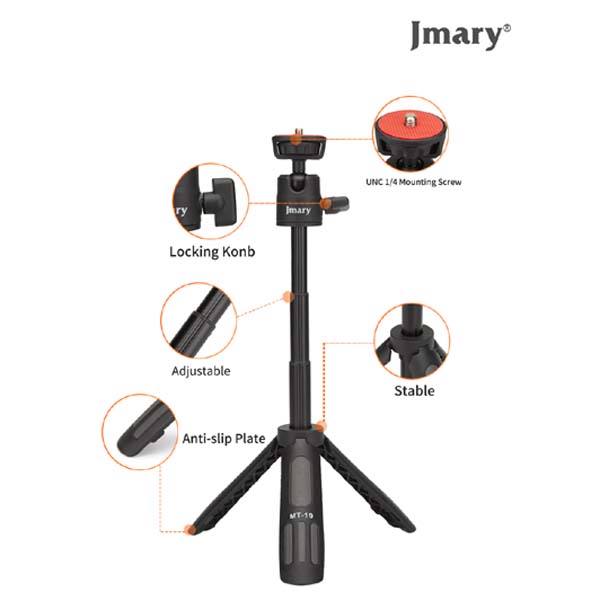 Jmary MT19 Mobile Selfie Stick Tripod