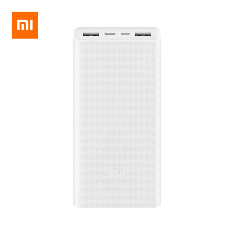 Xiaomi Mi Power Bank 20000mAh V3 USB-C Two-Way Fast Charging Dual USB 18W Powerbank For Android Or IOS Smartphone