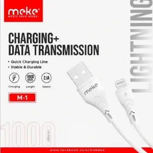 Meke M1 Lightning Charging Data Cable