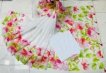 Chanduri Silk Saree Without Blouse Piece, 6 Colours