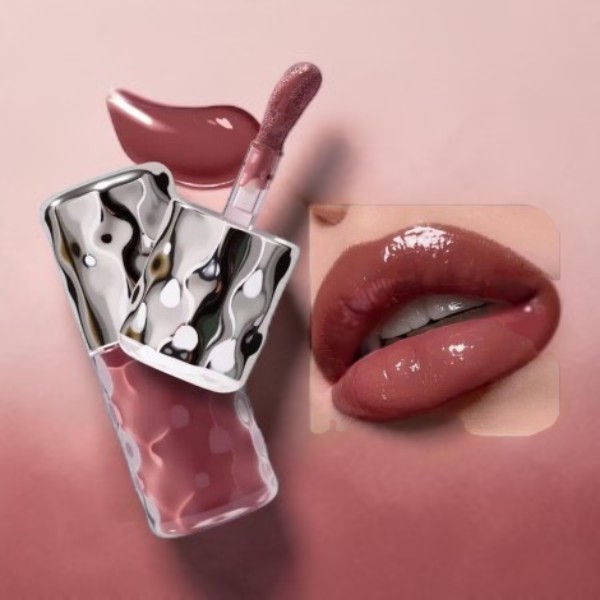 Beauty Glazed Volume Plumping Lip Gloss - 105 Rose Wood