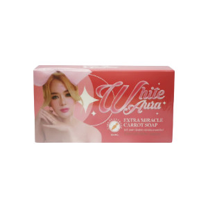 White Aura Extra Miracle Carrot Soap 160g (Thailand)
