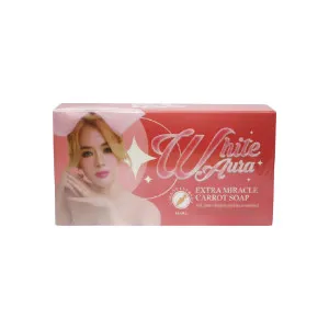 White Aura Extra Miracle Carrot Soap 160g (Thailand)