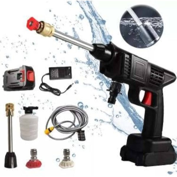 Automobile Water 48V Gun Cordless High Pressure Cleaner Washer Spray Water Gun