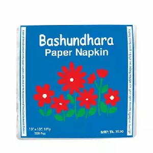 Bashundhara Paper Napkins 13" Unscented