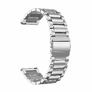 20mm Metal Strap For Smartwatch – Silver Color