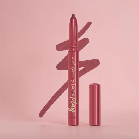 L.A Girl Stay & Play Long Wear Matte Lip Crayon - GLC735 Promises (Germany)