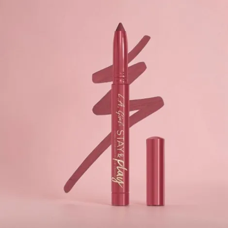 L.A Girl Stay & Play Long Wear Matte Lip Crayon - GLC735 Promises (Germany)
