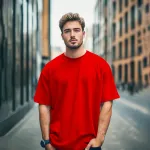 Solid dropshoulder  T-shirt