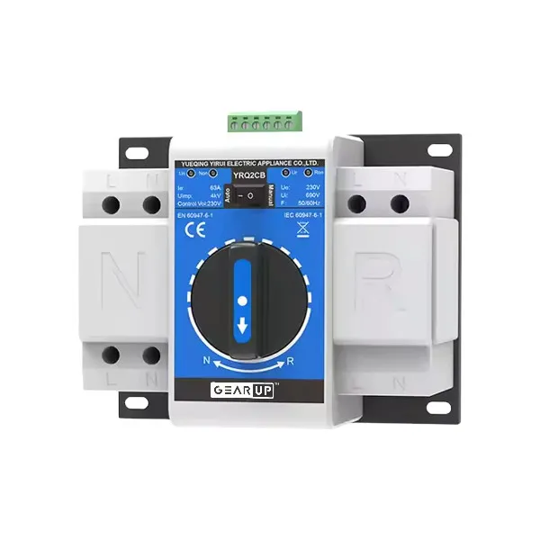 GearUP ATS-2Pro 63A Dual Power Automatic Transfer Switch