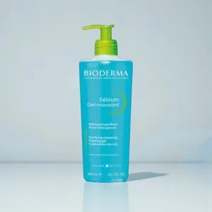 Bioderma Sebium Gel Moussant Purifying Cleansing Foaming Gel 500ml (France)