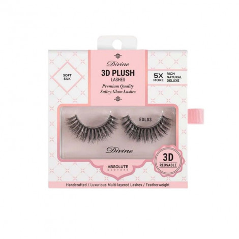 Absolute New York Divine 3D Plush Eye Lashes - EDL03 Athena (China)
