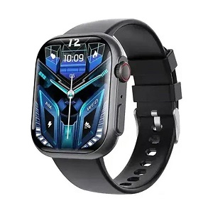 Blisbond Active Black AMOLED Bluetooth Calling Smart Watch