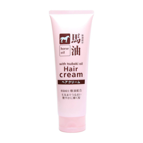 Kumano Cosme Horse Oil With Tsubaki Oil Hair Cream 160g (Japan)