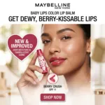 Maybelline Baby Lips Color Lip Balm SPF11 - Berry Crush (India)