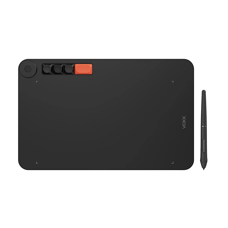 Veikk Voila L V2 VO1060 Black Drawing Graphics Tablet
